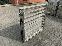 Smitsair-regelbare register/lamellen/kanaalklep (6x) - afbeelding 5 van  16