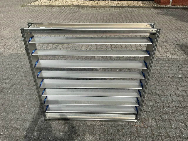Smitsair-regelbare register/lamellen/kanaalklep (6x) - afbeelding 6 van  16