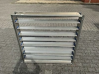 Smitsair-regelbare register/lamellen/kanaalklep (6x) - afbeelding 6 van  16