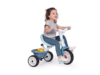 Smoby be move comfort driewieler 3in1 driewieler pastel blauw - afbeelding 3 van  5