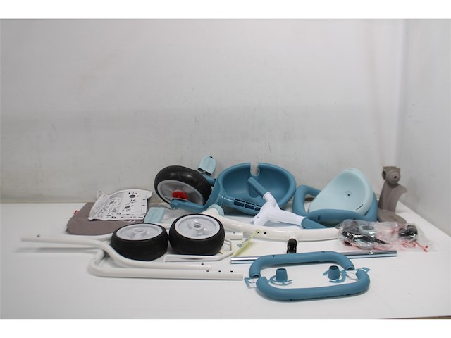 Smoby be move comfort driewieler 3in1 driewieler pastel blauw - afbeelding 4 van  5