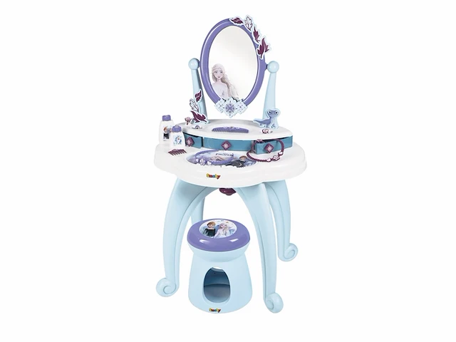 Smoby frozen 2-in-1 speelgoedkaptafel - afbeelding 1 van  5
