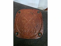 Smokey bandit / witloft - lederen schorten (2x) - afbeelding 3 van  4