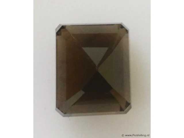 Smokey quartz 13.54ct aig certified - afbeelding 6 van  8