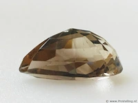Smokey quartz 15.74ct aig certified - afbeelding 3 van  4