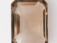 Smokey quartz 28.58ct aig certified - afbeelding 1 van  8