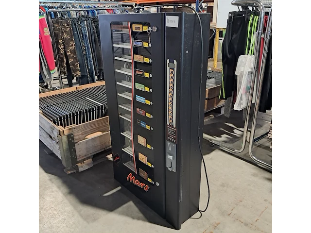 Snackautomaat, quasar, eurosnacky, zwart - afbeelding 5 van  9