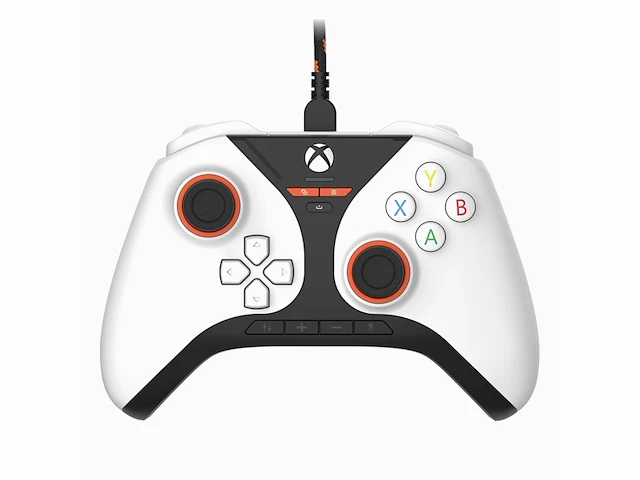 Snakebyte pro x officiële gelicenseerde controller rgb wit xbox series xs & pc - afbeelding 1 van  6