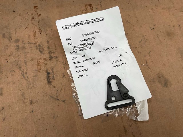 Snap hook (126x) - afbeelding 1 van  3