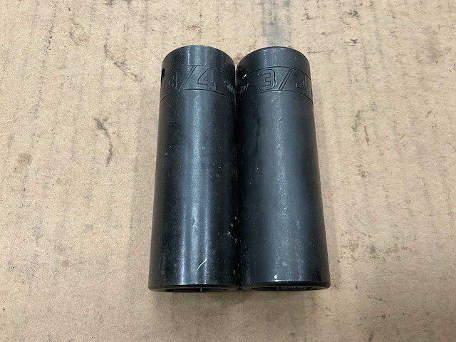 Snap-on 3/4” verlengdoppen (2x) - afbeelding 2 van  2
