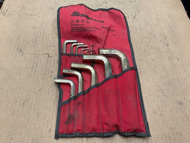 Snap-on c1209 inbussleutel set - afbeelding 2 van  3