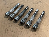 Snap-on doppen verlengstukken (6x) - afbeelding 3 van  3