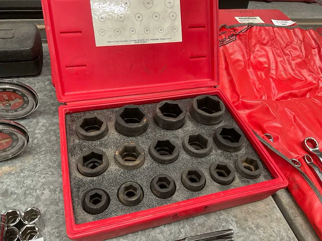 Snap-on doppenset - afbeelding 1 van  3