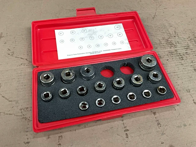 Snap-on doppenset - afbeelding 1 van  2
