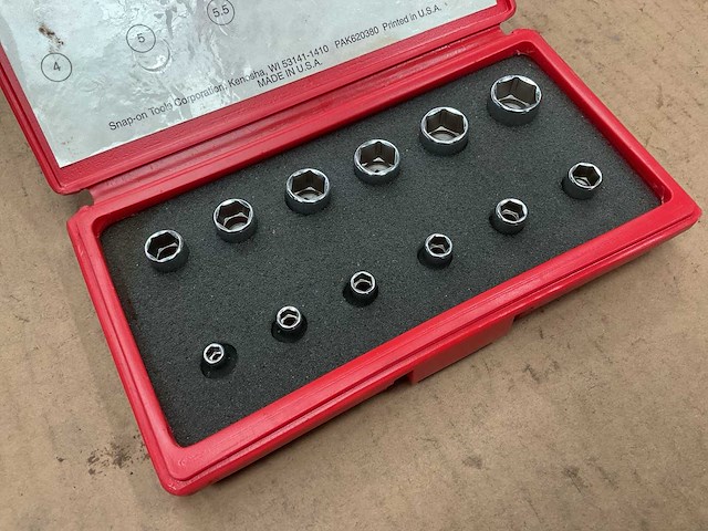 Snap-on doppenset - afbeelding 1 van  5