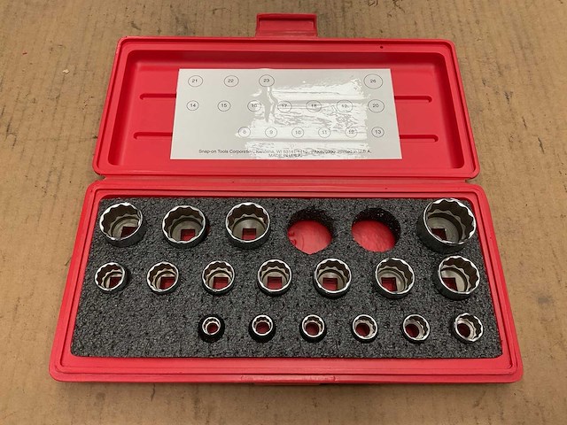 Snap-on doppenset - afbeelding 2 van  7