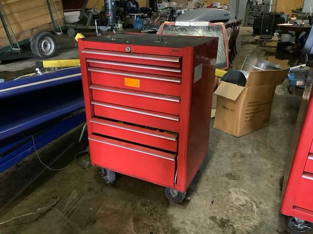 Snap-on gereedschapswagen gevuld - afbeelding 1 van  9