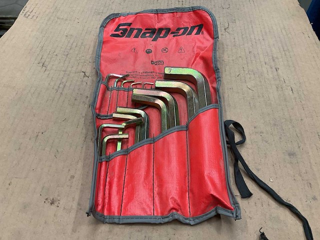 Snap-on inbussleutel set - afbeelding 2 van  3