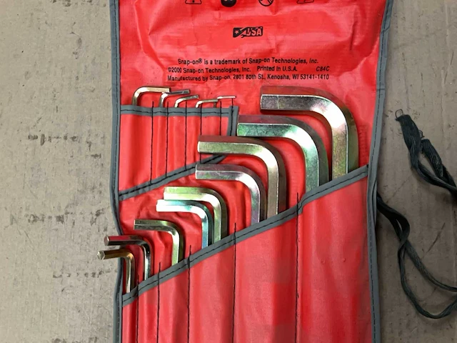 Snap-on inbussleutels - afbeelding 2 van  3