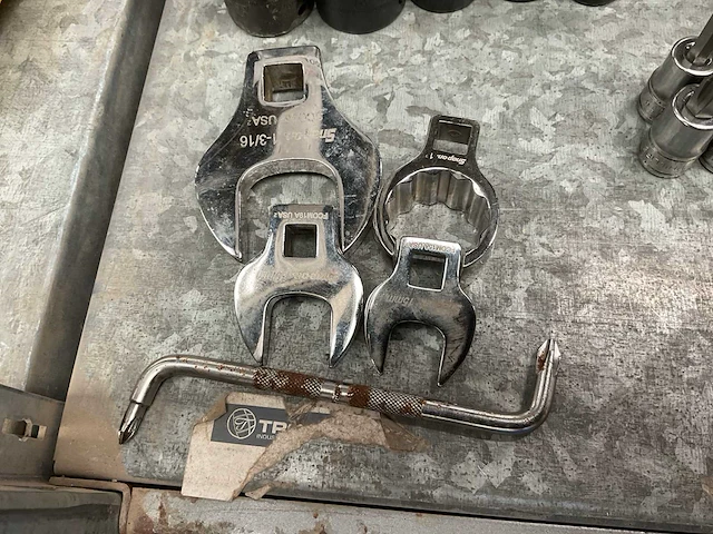 Snap-on kraaienpoot sleutel (4x) - afbeelding 1 van  1