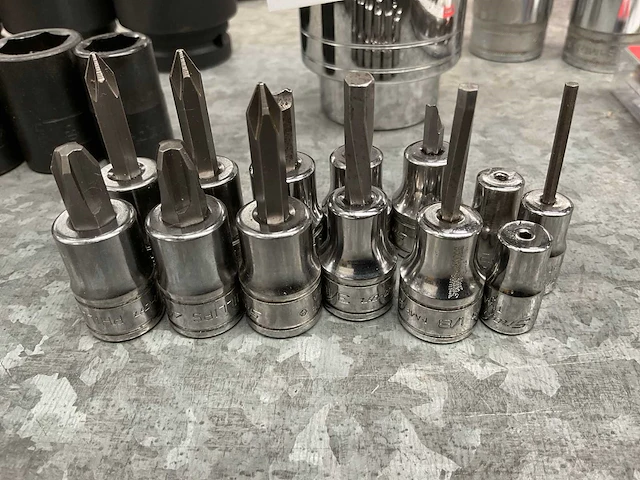Snap-on schroevendraaierdoppen (13x) - afbeelding 2 van  2
