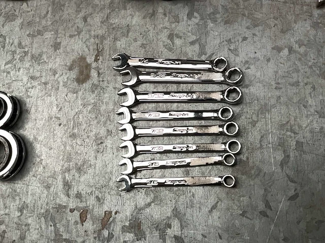 Snap-on steek- en ringsleutel - afbeelding 1 van  1