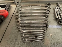 Snap-on steek- en ringsleutel - afbeelding 1 van  3