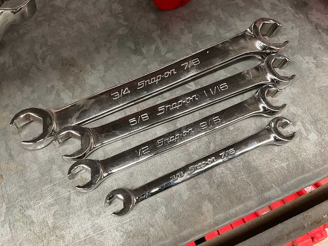 Snap-on steeksleutel (4x) - afbeelding 1 van  1