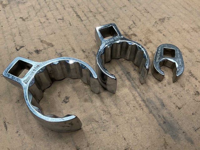 Snap-on verschillende crowfeet (3x) - afbeelding 1 van  5