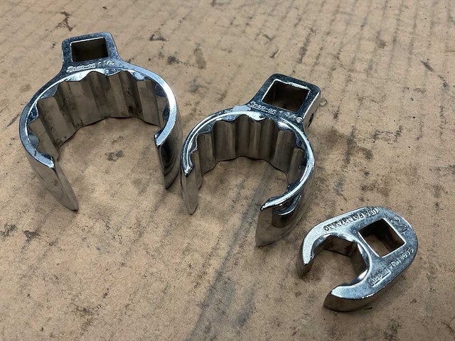 Snap-on verschillende crowfeet (3x) - afbeelding 2 van  5