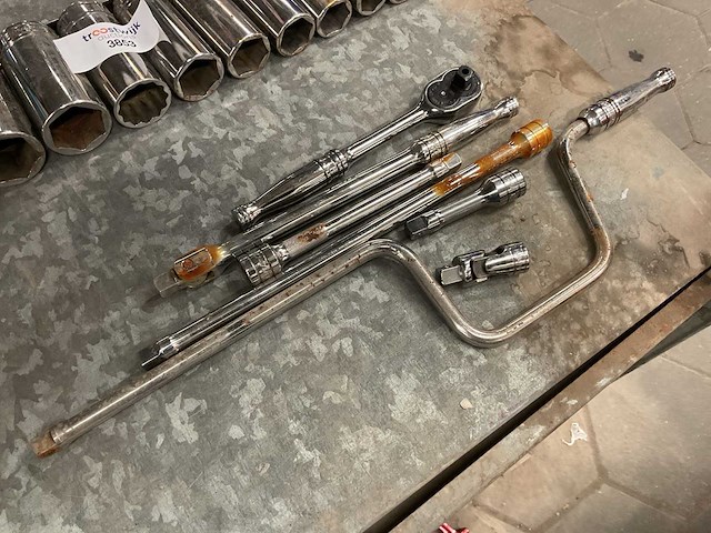 Snap-on verschillende doppenset onderdelen - afbeelding 1 van  3