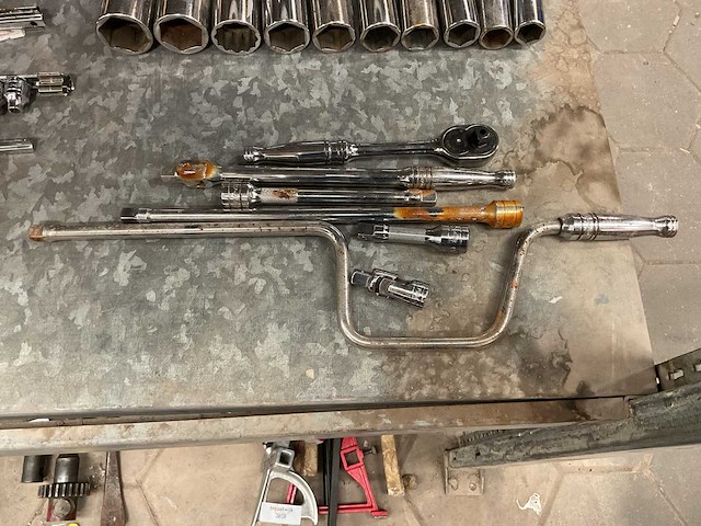 Snap-on verschillende doppenset onderdelen - afbeelding 2 van  3