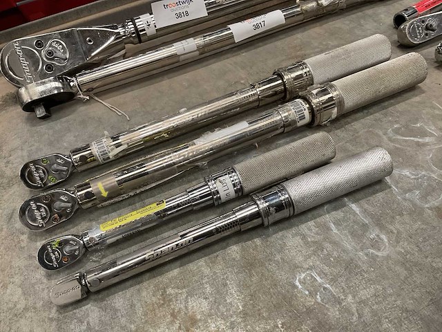 Snap-on verschillende momentsleutels (4x) - afbeelding 1 van  3