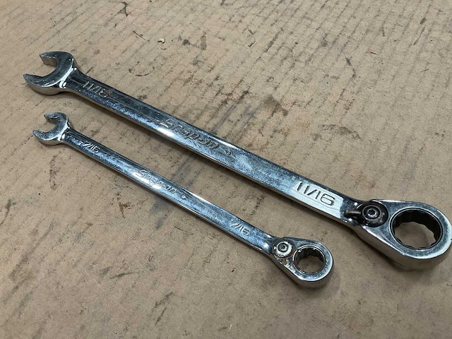 Snap-on verschillende ratelsteeksleutels (2x) - afbeelding 2 van  2