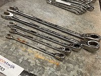 Snap-on verschillende ratelsteeksleutels (5x) - afbeelding 3 van  3