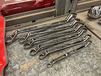 Snap-on verschillende ringsleutels (6x) - afbeelding 1 van  3