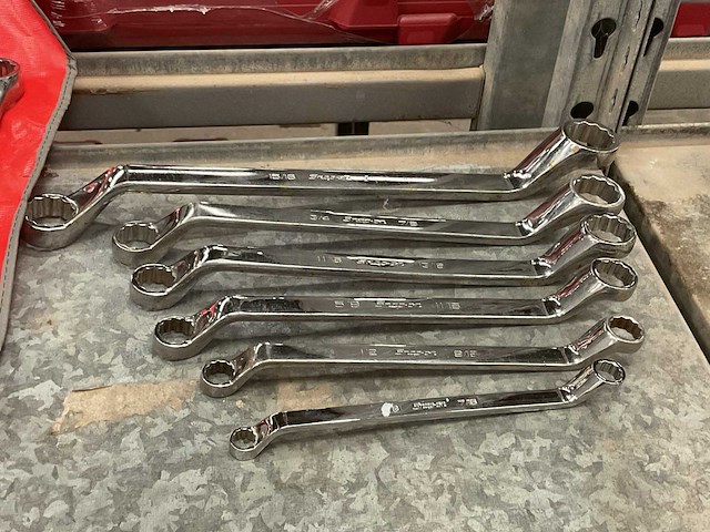 Snap-on verschillende ringsleutels (6x) - afbeelding 2 van  3