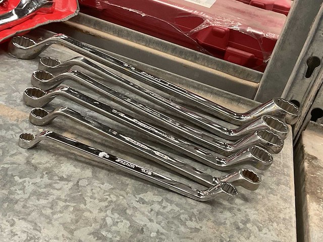 Snap-on verschillende ringsleutels (6x) - afbeelding 3 van  3