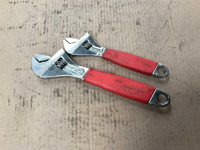 Snap-on verstelbare moersleutel (2x) - afbeelding 2 van  3