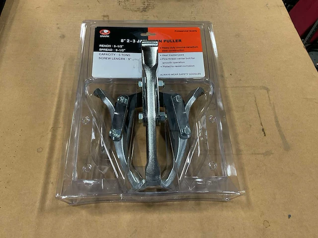 Snark 8” 5 ton 2-3 klauws trekker - afbeelding 2 van  3