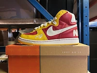 Sneakers limited edition maat 44 nike , terminator hi, rood/geel/wit - afbeelding 1 van  6