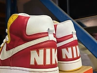 Sneakers limited edition maat 44 nike , terminator hi, rood/geel/wit - afbeelding 3 van  6