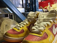 Sneakers limited edition maat 44 nike , terminator hi, rood/geel/wit - afbeelding 4 van  6