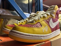 Sneakers limited edition maat 44 nike , terminator hi, rood/geel/wit - afbeelding 6 van  6