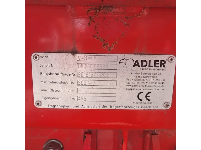 Sneeuwschuif, adler, v-serie, 2018 - afbeelding 5 van  13