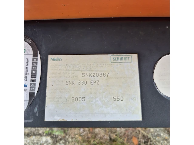 Sneeuwschuiver, schmidt, snk 37, cd-orm-1276, 2005 - afbeelding 3 van  11