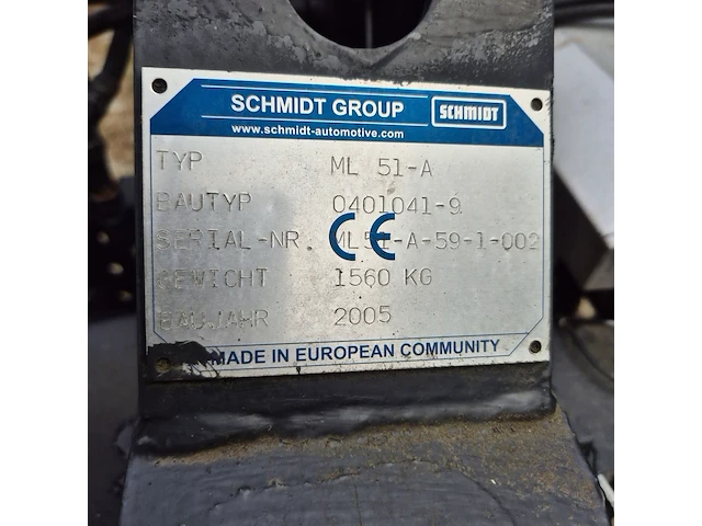 Sneeuwschuiver, schmidt/nido, ml 51-a, cd-orm-1194, 2005 - afbeelding 9 van  9