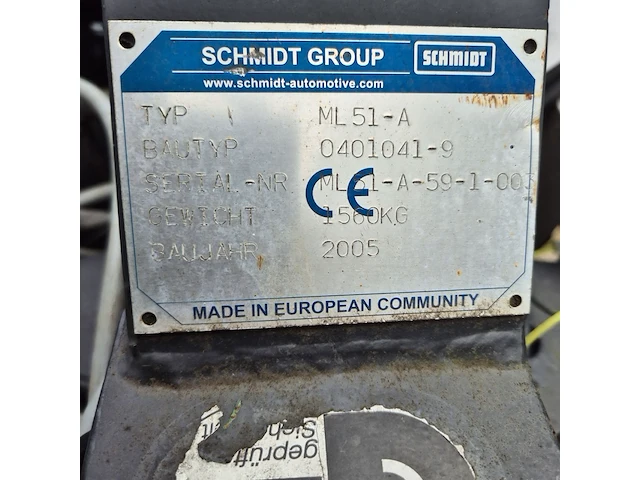 Sneeuwschuiver, schmidt/nido, ml 51-a, cd-orm-1195, 2005 - afbeelding 9 van  9