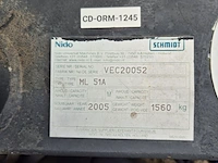 Sneeuwschuiver, schmidt/nido, ml 51-a, cd-orm-1245, 2005 - afbeelding 10 van  10