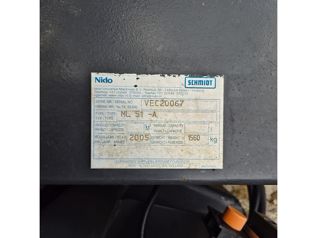 Sneeuwschuiver, schmidt/nido, ml 51-a, cd-orm-1249, 2005 - afbeelding 9 van  9